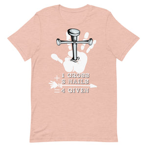 One Cross Three Nails - Short-sleeve unisex t-shirt