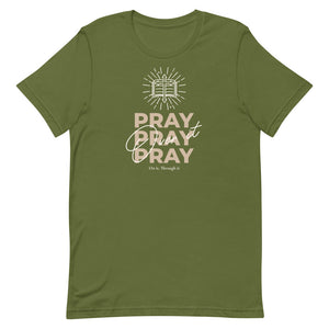 PRAY.PRAY.PRAY - Short-sleeve unisex t-shirt