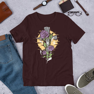 Bunga Dengan Flower-Unisex t-shirt