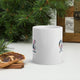 With God - White glossy mug