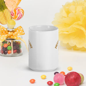 Proof Of Love - White glossy mug