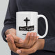 Born Again - White glossy mug